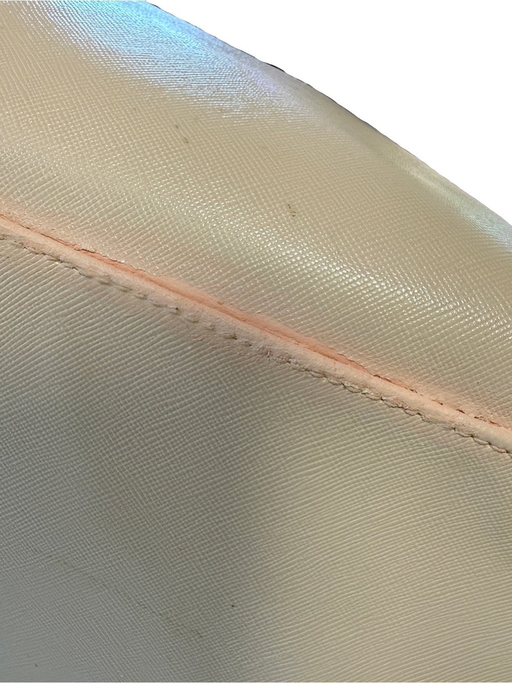 Vivienne Westwood Anglomania Blush Pink Leather Tote  **damaged/peeling -READ - Picture 5 of 16
